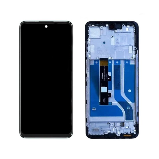 Touch+Display con Frame Motorola Moto Edge 20 Lite 6,7" Negro